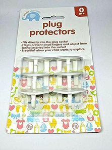 Plug Socket Covers UK with Key – Baby Safety Outlet Protectors (12 packs), Childproofing for Shock Prevention